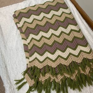 Bedding - Vintage Handmade Crochet large Afghan 74” x 64” Bedding - Vintage Handmade Crochet large Afghan 74” x 64”